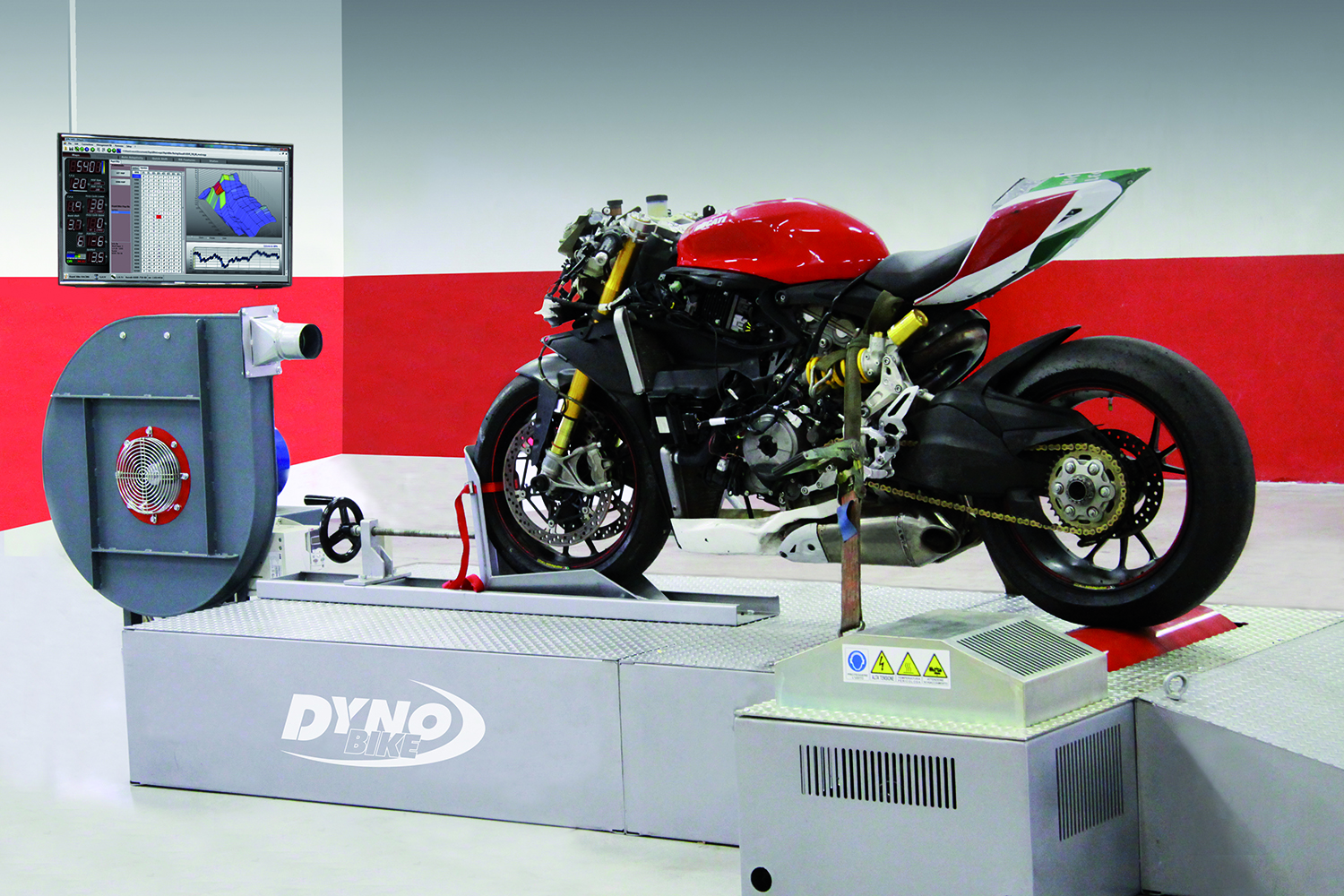 Le Dyno Bike, le banc de puissance moto